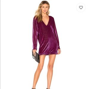 House of Harlow x Revolve Velvet Dress